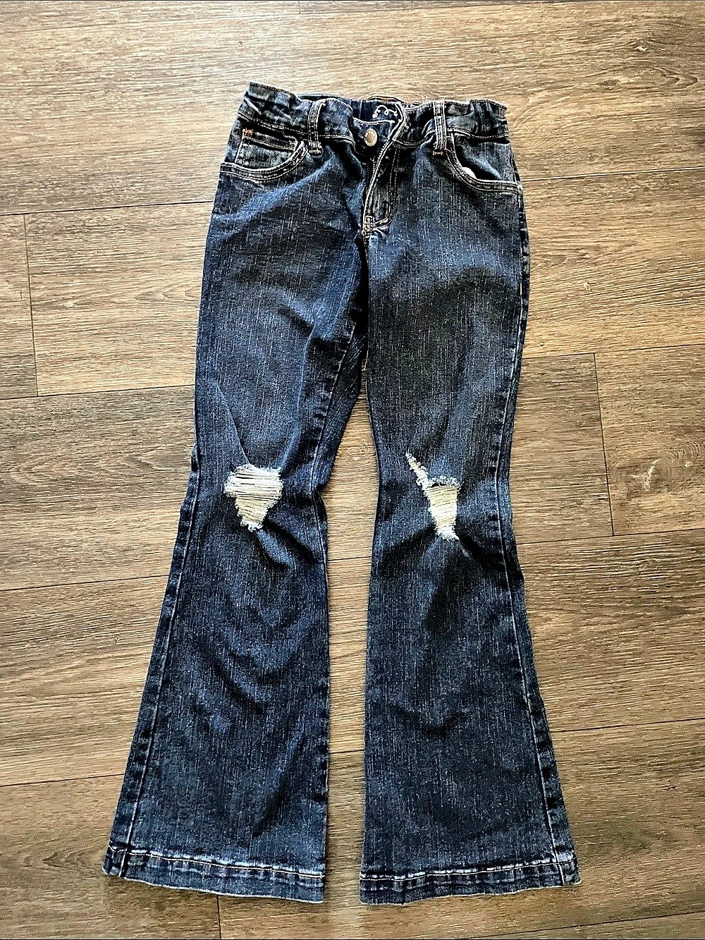 Guess Flare Jeans in Blue Waist 12